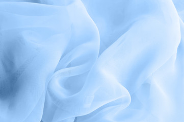 White transparent  fabric
