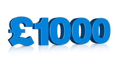 3D £1000 Pounds