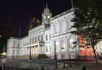 Fototapeta na wymiar City Hall New York