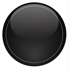 Fototapeta na wymiar Black Icon Button