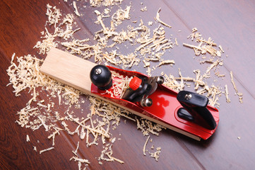 Shavings of wood