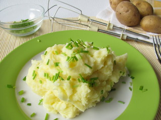 Selbstgemachtes Kartoffelpüree