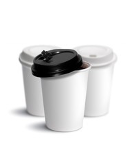 Paper cup and lid