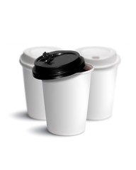 Paper cup and lid