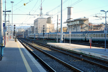 Fototapeta na wymiar Rzym - Stazione Termini - Włochy