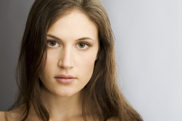 Fototapeta premium Young beautiful woman