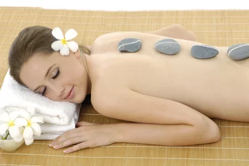Foto op Plexiglas Attractive woman getting spa treatment © Mee Ting