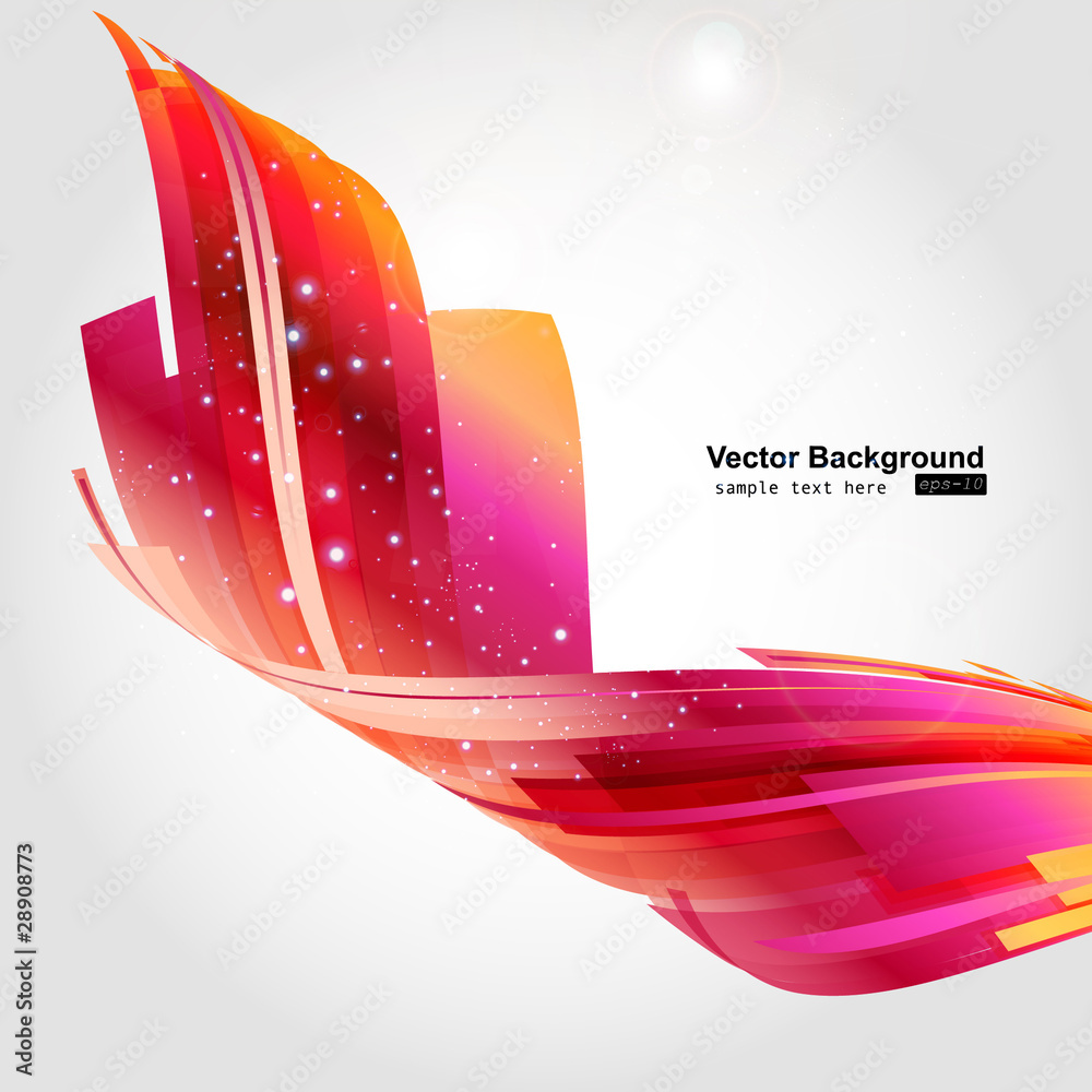Aufkleber abstract background vector
