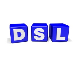 DSL Internet Cubes