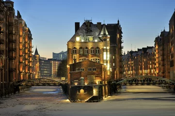 Hamburger Speicherstadt im Winter © kameraauge