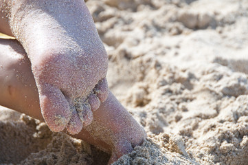 füße am strand 3