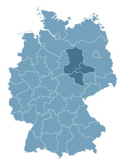 Obraz premium Sachsen-Anhalt