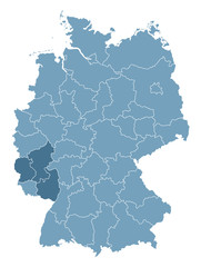 Fototapeta na wymiar Rheinland-Pfalz