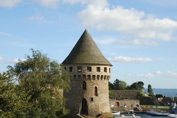 Fototapeta na wymiar Brest, la tour Tanguy