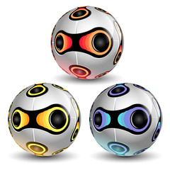 Colorful Soccer Balls