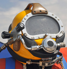 The U.S. Navy MK-21 Diving Helmet