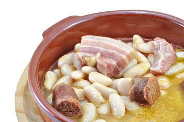Fabada con compango.
