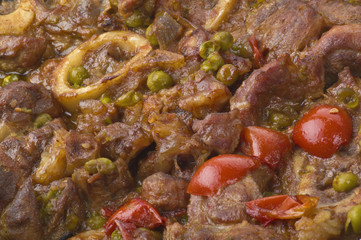 Osso Buco e Piselli