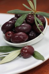 Dish of Black Olives