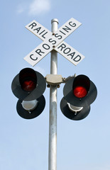 Flashing Railroad Lights