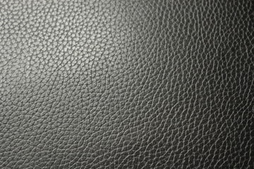 Texture of leather in black