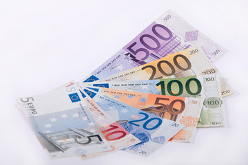 Obraz premium euro banknote