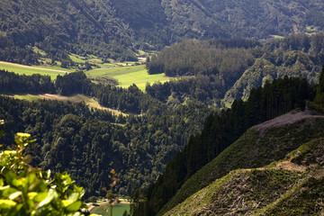 Fototapeta na wymiar landscape from Azores in Portugal