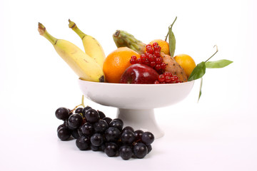 Fruits on a dish