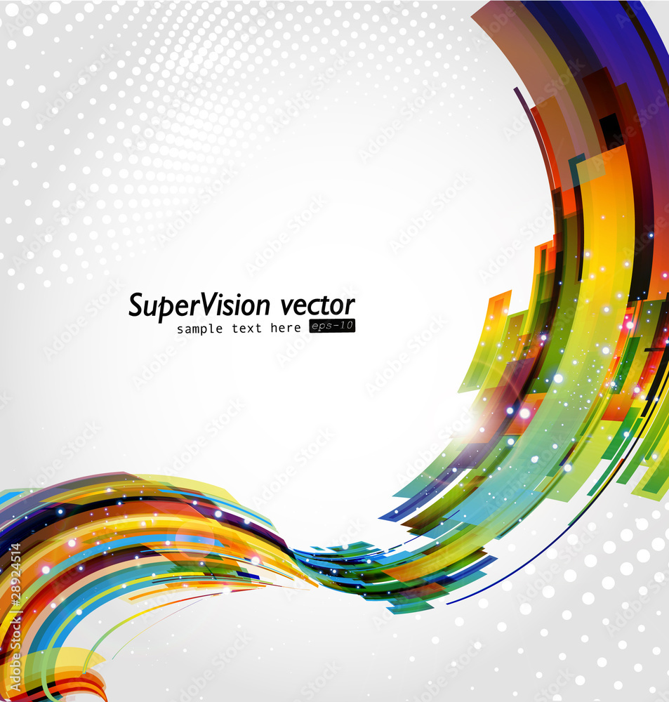 Poster abstract background vector