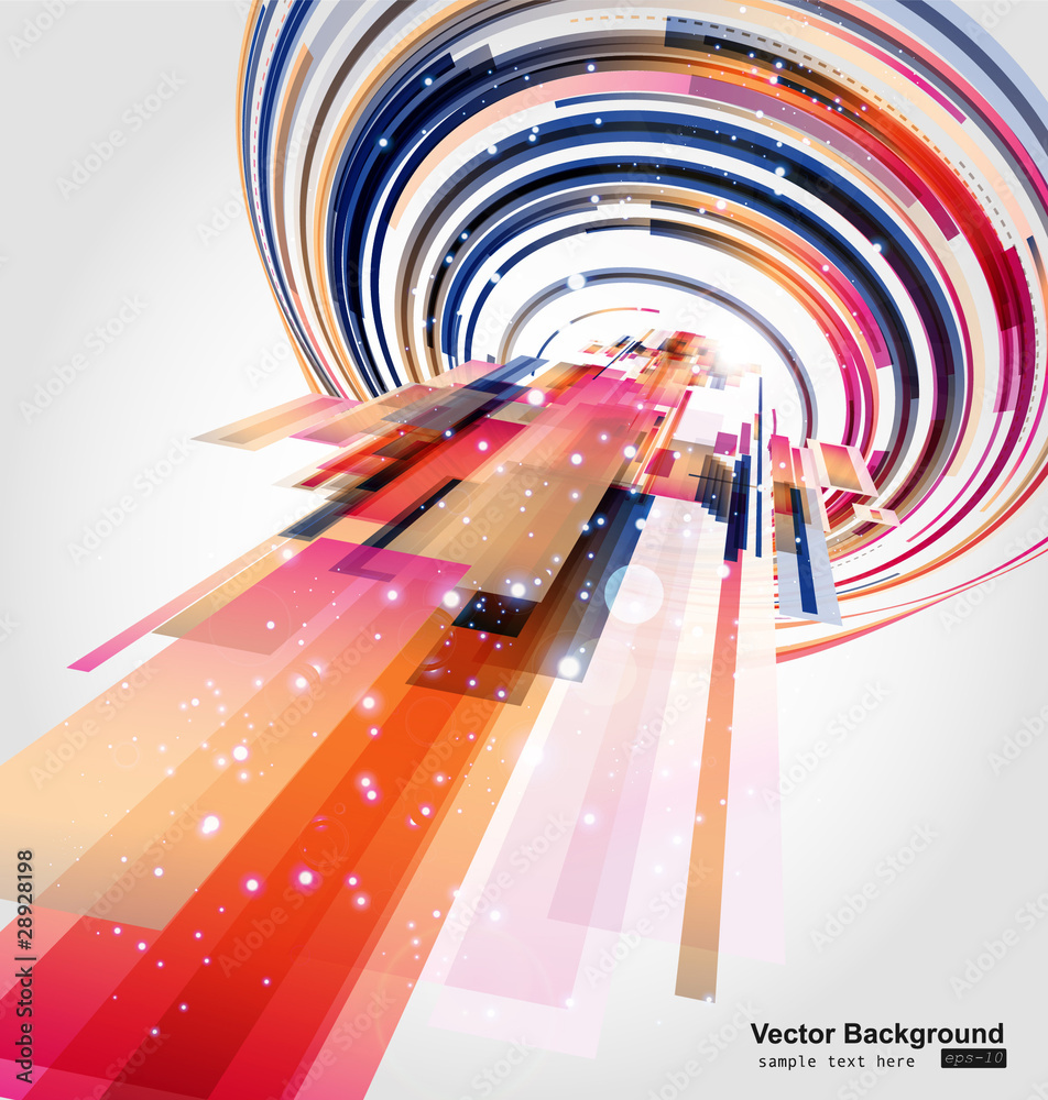 Aufkleber abstract background vector