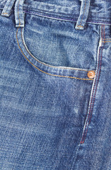 Denim Jeans Pocket