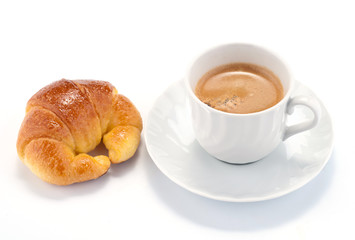 Caffè e croissant