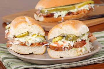 Barbecue Pork Sandwich