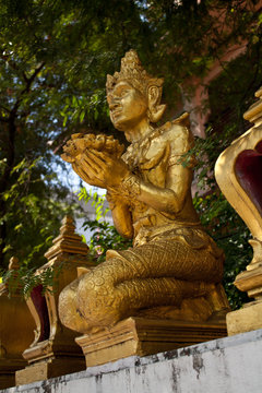 Thai angel statue