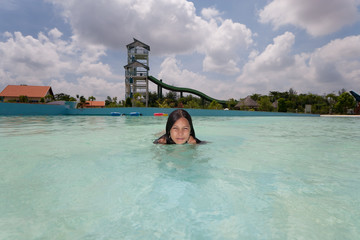 Obraz premium Schwimmbad