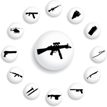 Set buttons - 168_B. Weapon