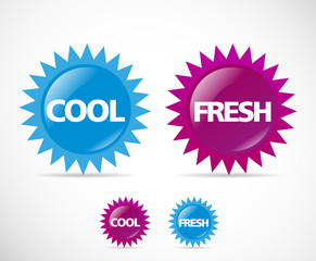 Cool and fresh star templates