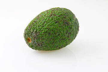 isolated avocado