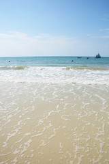 White sand beach at Samet island, Thailand.