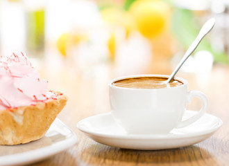 Dessert and coffee