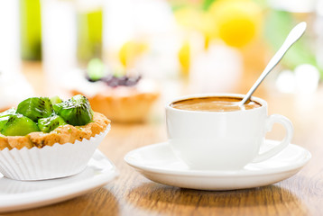 Dessert and coffee