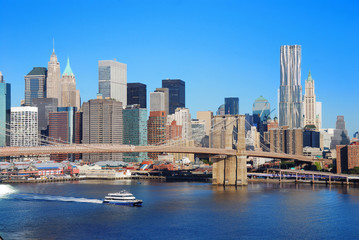 Fototapeta premium New York City skyscrapers