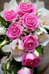 Bunch of flowers for the bride