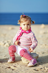 Child at the beach