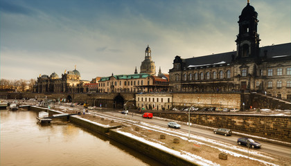 Fototapeta premium Dresden Altstadt Panorama