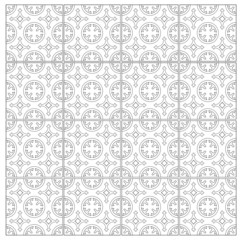 circulos mosaico lineal