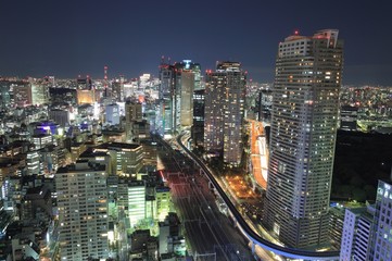 Fototapeta premium 東京夜景