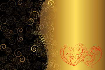 Valentine's Day. vector.