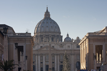Fototapeta na wymiar Roma - Basilica S. Pietro
