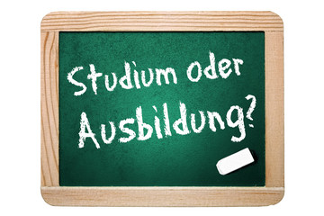 Obraz premium Studium oder Ausbildung